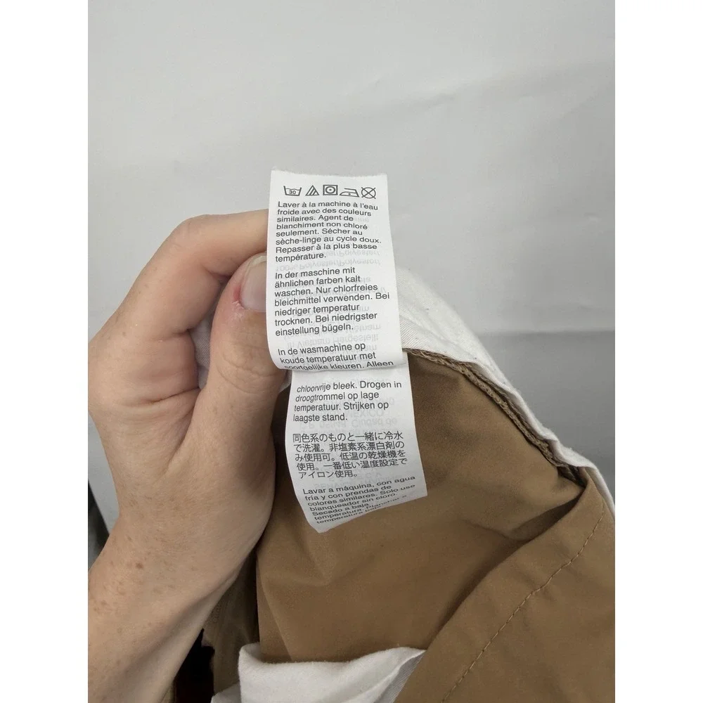 J. Crew Thompson Flex Mens Tapered Chino Pants Size 33/32 Preppy Old Money Basic